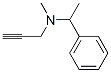 N-methyl-N-(1-phenylethyl)-2-propynylamine