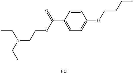 2-(DIETHYLAMINO)ETHYL 4-BUTOXYBENZOATE;HYDROCHLORIDE