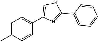 4-(4-METHYLPHENYL)-2-PHENYL-1,3-THIAZOLE