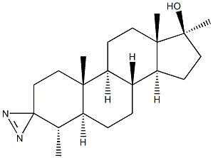 (4ALPHA,5ALPHA,17BETA)-4,17-二甲基螺[雄甾烷-3,3'-[3H]双吖丙啶]-17-醇