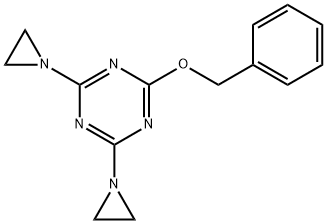2,4-Bis(aziridin-1-yl)-6-(phenylmethoxy)-1,3,5-triazine