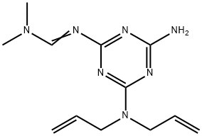 N2-[4-Amino-6-[di(2-propenyl)amino]-1,3,5-triazin-2-yl]-N1,N1-dimethylmethanimidamide