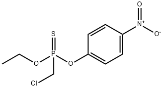 (Chloromethyl)phosphonothioic acid O-ethyl O-(p-nitrophenyl) ester