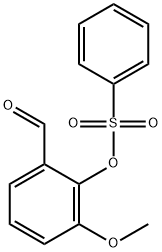3-Methoxy-2-[(phenylsulfonyl)oxy]benzaldehyde