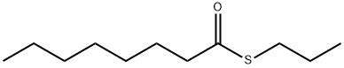 Octanethioic acid S-propyl ester