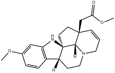 2β,14β-Ethano-15,20-didehydro-15,20-dideethyl-2,7α-dihydro-11-methoxycorynan-14-acetic acid methyl ester