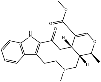 (4S,4aS,15aS)-4,4a,5,6,7,8,13,14,15,15a-Decahydro-4,6-dimethyl-14-oxopyrano[4',3':8,9]azecino[5,4-b]indole-1-carboxylic acid methyl ester