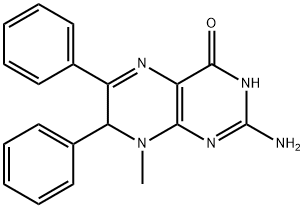 2-Amino-7,8-dihydro-8-methyl-6,7-diphenyl-4(3H)-pteridinone