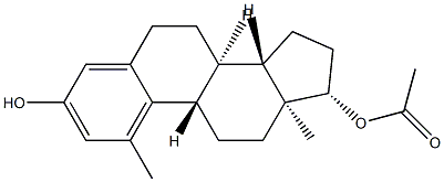 1-Methylestra-1,3,5(10)-triene-3,17β-diol 17-acetate