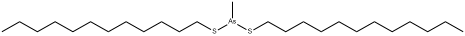 Methylarsonodithious acid didodecyl ester
