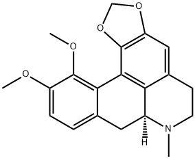 5H-Benzo[g]-1,3-benzodioxolo[6,5,4-de]quinoline,6,7,7a,8-tetrahydro-11,12-dimethoxy-7-methyl-, (S)- (9CI)