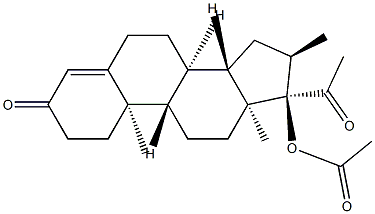 17-Acetoxy-16α-methylprogesterone