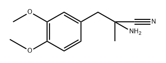 (±)-2-AMINO-3-(3,4-DIMETHOXYPHENYL)-2-METHYLPROPIONONITRILE