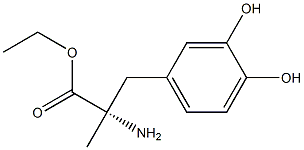3,4-Dihydroxy-α-methyl-L-phenylalanine ethyl ester