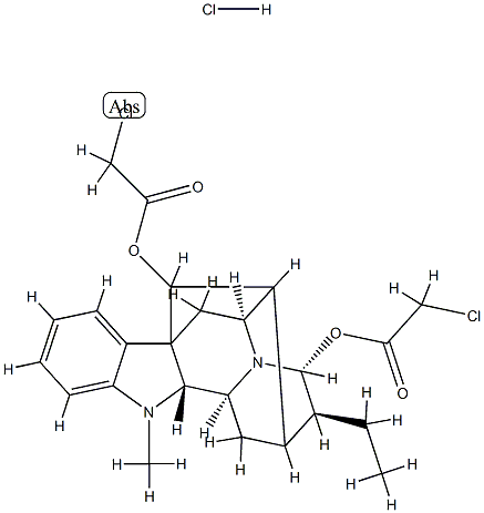bis(monochloroacetyl)ajmaline