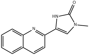 1,3-Dihydro-1-methyl-4-(2-quinolyl)-2H-imidazol-2-one