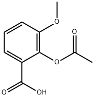 2-乙酰氧基-3-甲氧基苯甲酸