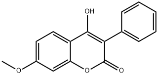 4-羟基-7-甲氧基-3-苯基香豆素