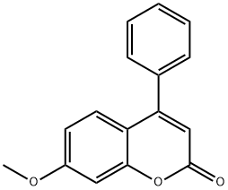 2H-1-Benzopyran-2-one, 7-methoxy-4-phenyl-