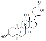 3b,12a-Dihydroxy-5a-cholanoic acid