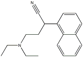 α-[2-(Diethylamino)ethyl]-1-naphthaleneacetonitrile