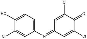 2,6-Dichloro-4-[(3-chloro-4-hydroxyphenyl)imino]-2,5-cyclohexadien-1-one