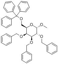 甲基 2,3,4-三-O-(苯基甲基)-6-O-(三苯基甲基)-ALPHA-D-吡喃半乳糖苷