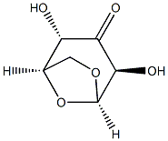 D-xylo-Hexopyranos-3-ulose, 1,6-anhydro-, beta- (8CI)