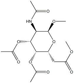 2-乙酰氨基-3,4,6-三-O-乙酰基-2-脱氧-Α-D-吡喃葡萄糖苷甲基
