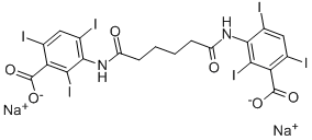 disodium 3,3'-[(1,6-dioxo-1,6-hexanediyl)diimino]bis[2,4,6-triiodobenzoate]