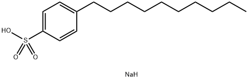 sodium p-decylbenzenesulphonate