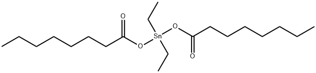 Diethylbis(octanoyloxy)stannane