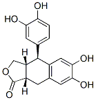 Naphtho[2,3-c]furan-1 (3H)-one, 4-(3,4-dihydroxyphenyl)-3a,4,9, 9a-tet rahydro-6,7-dihydroxy-, [3aR-(3a.alpha.,4.alpha., 9a.alpha.)]-