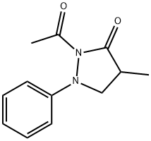 2-acetyl-4-methyl-1-phenylpyrazolidin-3-one