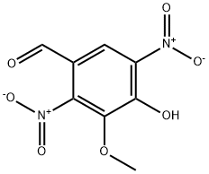 4-羟基-3-甲氧基-2,5-二硝基苯甲醛