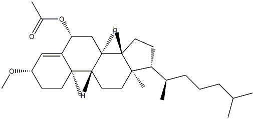 3β-Methoxycholest-4-en-6β-ol acetate