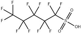 perfluoropentane-1-sulphonic acid
