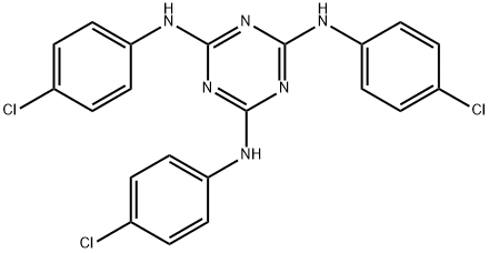 N2,N4,N6-tris(4-chlorophenyl)-1,3,5-triazine-2,4,6-triamine