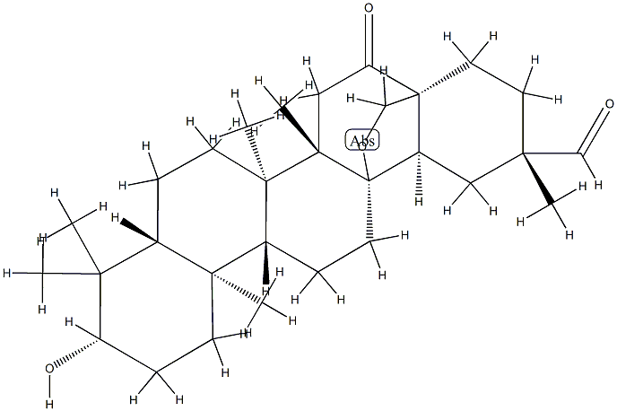 (20S)-13,28-Epoxy-3β-hydroxy-16-oxooleanan-30-al