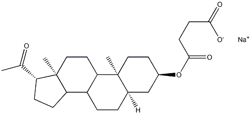 3-hydroxy-5-beta-pregnan-20-one hemisuccinate