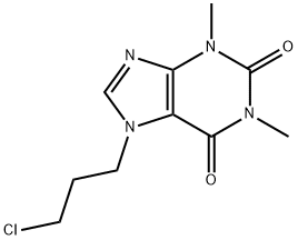 7-(3-chloropropyl)-3,7-dihydro-1,3-dimethyl-1H-purine-2,6-dione