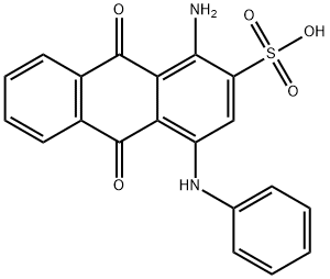 1-amino-4-anilino-9,10-dihydro-9,10-dioxo-2-anthracenesulphonic acid