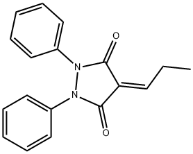 1,2-Diphenyl-4-propylidene-3,5-pyrazolidinedione