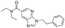 N,N-Diethyl-3-(2-phenylethyl)-3H-imidazo[4,5-b]pyridine-6-carboxamide