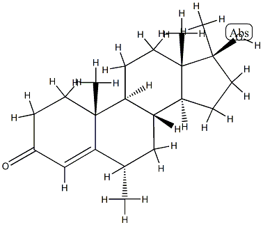 (6S,8R,9S,10R,13S,14S,17S)-17-hydroxy-6,10,13,17-tetramethyl-2,6,7,8,9 ,11,12,14,15,16-decahydro-1H-cyclopenta[a]phenanthren-3-one