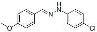 4-chloro-N-[(4-methoxyphenyl)methylideneamino]aniline
