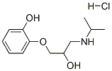 2-[2-hydroxy-3-[(1-methylethyl)amino]propoxy]phenol hydrochloride