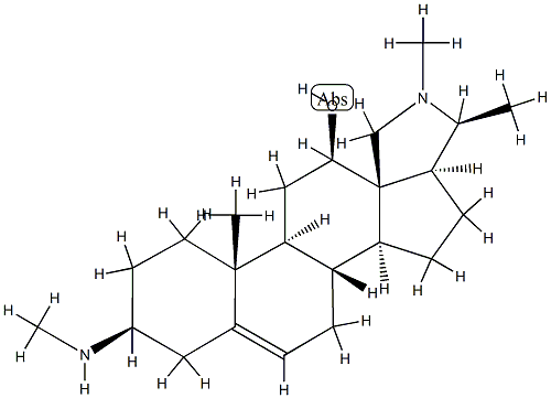 3β-(Methylamino)conanin-5-en-12β-ol