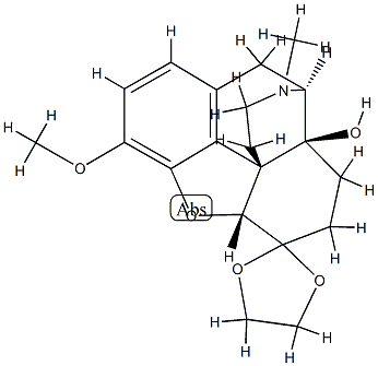 4,5α-Epoxy-14-hydroxy-3-methoxy-17-methylmorphinan-6-one ethylene acetal