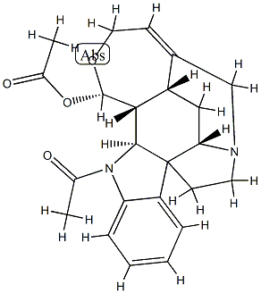 (17S)-1-Acetyl-19,20-didehydro-17,18-epoxycuran-17-ol acetate
